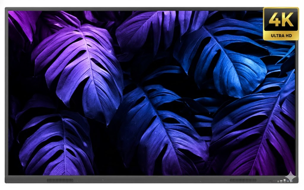 Interactive Flat Panel in Classroom